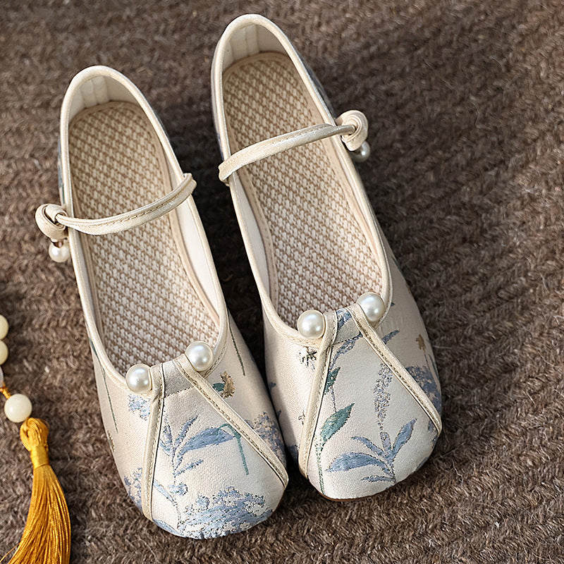 Women's Traditional Shoes Shihua 诗画 Chinese Increase Spring Summer Autumn