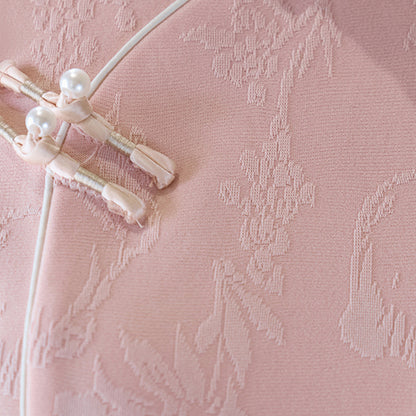 Women's Qipao Yanyu 烟雨 Asian Thicken Dress Chinese Modern Hanfu Clothing Velvet Cheongsam Winter