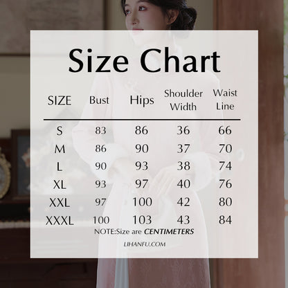 Women's Qipao Yanyu 烟雨 Asian Thicken Dress Chinese Modern Hanfu Clothing Velvet Cheongsam Winter