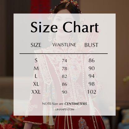 Women's Chinese Wedding Clothing Long Sleeves Biyue 闭月 Attire