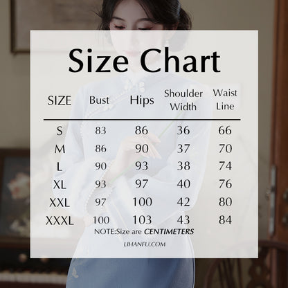 Women's Qipao Feidie 飞蝶 Asian Thicken Dress Chinese Modern Hanfu Clothing Velvet Cheongsam Winter