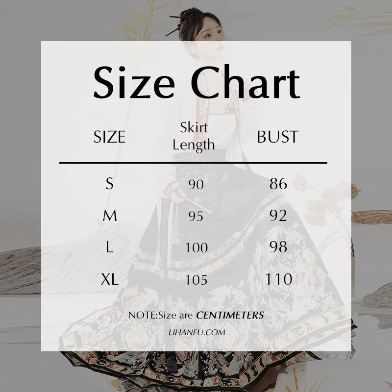 Ming Dynasty Dress Women's Mamian Skirt Fengxi 凤溪 Hanfu Clothing Spring Summer Autumn