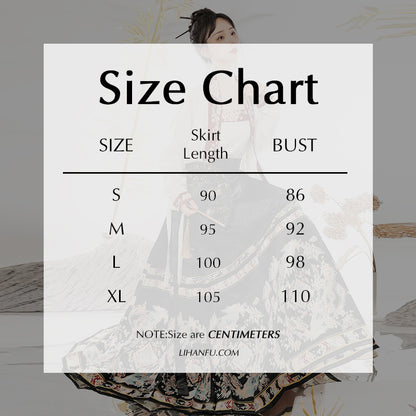 Ming Dynasty Dress Women's Mamian Skirt Fengxi 凤溪 Hanfu Clothing Spring Summer Autumn