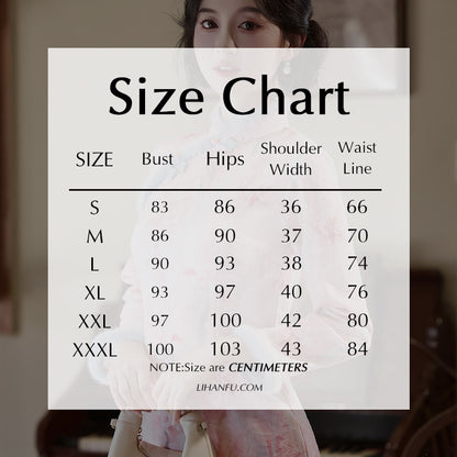 Women's Qipao Rose 玫瑰 Asian Thicken Dress Chinese Modern Hanfu Clothing Velvet Cheongsam Winter