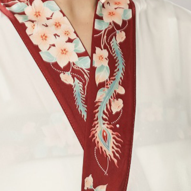 Ming Dynasty Dress Women's Mamian Skirt Fengxi 凤溪 Hanfu Clothing Spring Summer Autumn