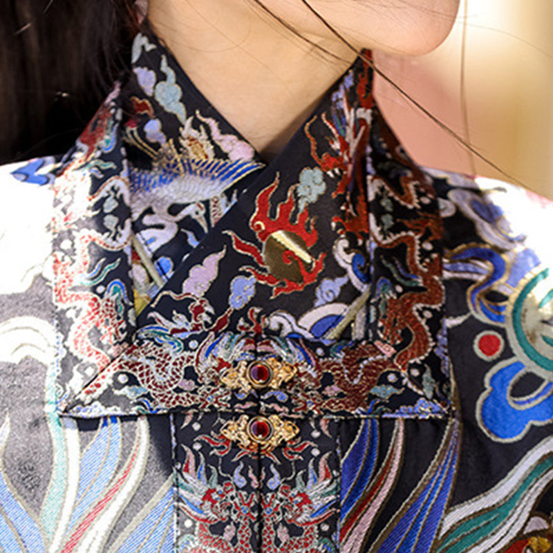 Ming Dynasty Dress Women Feiyu suit Hanfu Cos Clothing Qianhu 千户