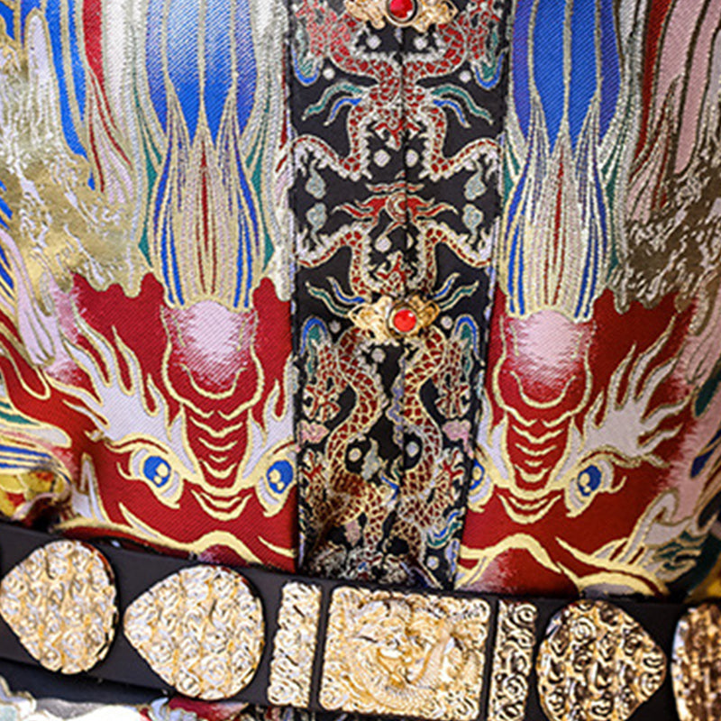 Ming Dynasty Dress Women Feiyu suit Hanfu Cos Clothing Qianhu 千户