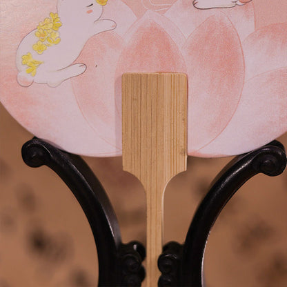 Traditional Chinese Fan Tuanshan 团扇 Modern Improved Model