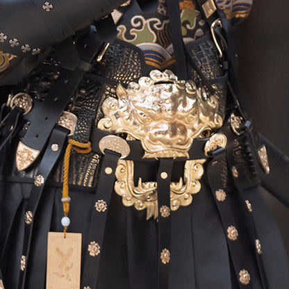 Ming Dynasty Dress Men Feiyu suit Hanfu Cos Clothing Male Longmenfeijia 龙门飞甲