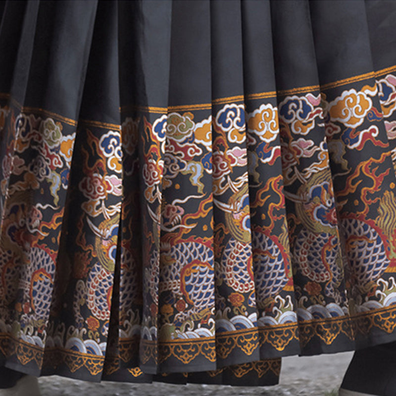 Ming Dynasty Dress Men Feiyu suit Hanfu Cos Clothing Male Longmenfeijia 龙门飞甲