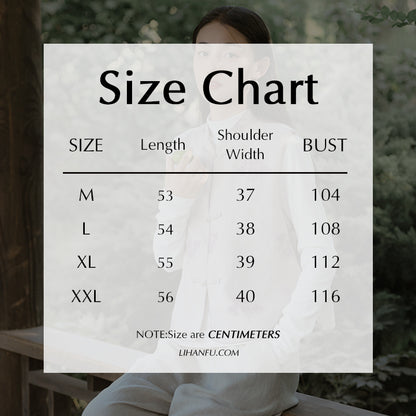 Thickened Vest Han Element Clothing Women's Pink Memory 粉色回忆 Modern Hanfu Autumn Winter