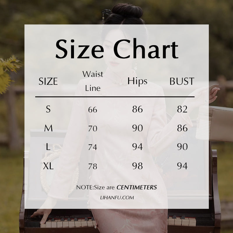 Chinese Modern Women's Qipao Dress  Jinxin 锦心 Clothing Traditional Cheongsam Autumn Winter Velvet Long Sleeves