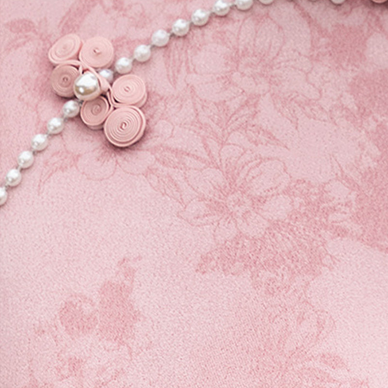 Chinese Modern Women's Qipao Dress Clothing Fanglanxiu 芳兰秀  Cheongsam Winter Thicken Velvet