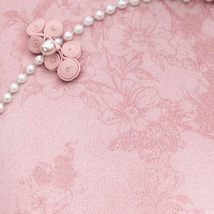 Chinese Modern Women's Qipao Dress Clothing Fanglanxiu 芳兰秀  Cheongsam Winter Thicken Velvet