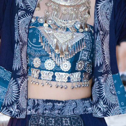 Nationality Chinese Culture Clothing Miao Xiangxi 湘西