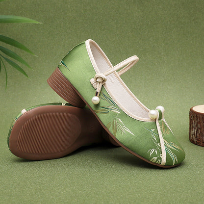 Women's Traditional Shoes Muxia 沐夏 Chinese Increase Spring Summer Autumn