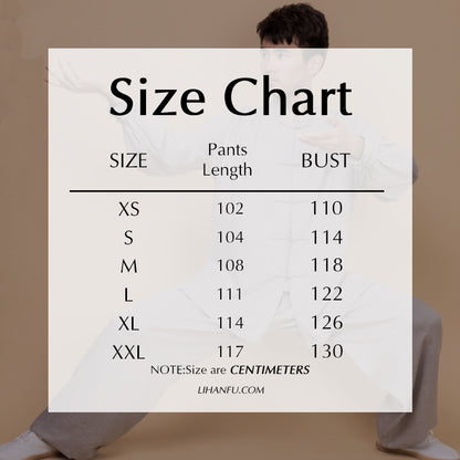 Tai Chi Clothing Long ＆ Short Sleeves Zongshi 宗师 Spring Summer Autumn