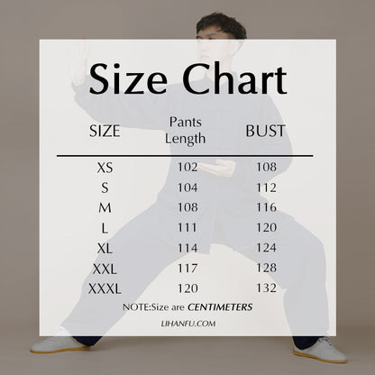 Thickened Tai Chi Clothing Wuwei 无为 Autumn Winter