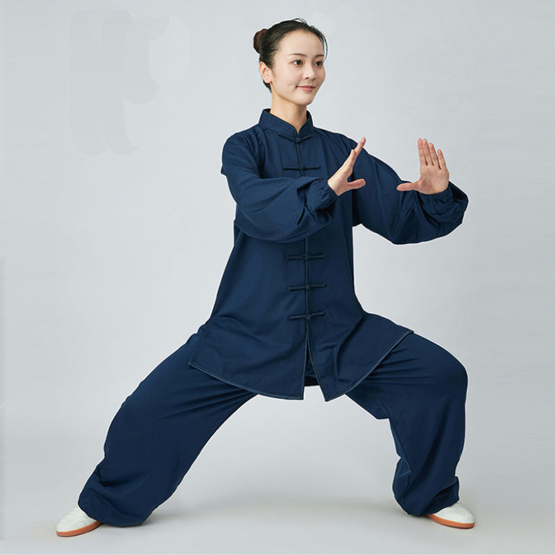 Thickened Tai Chi Clothing Wuwei 无为 Autumn Winter