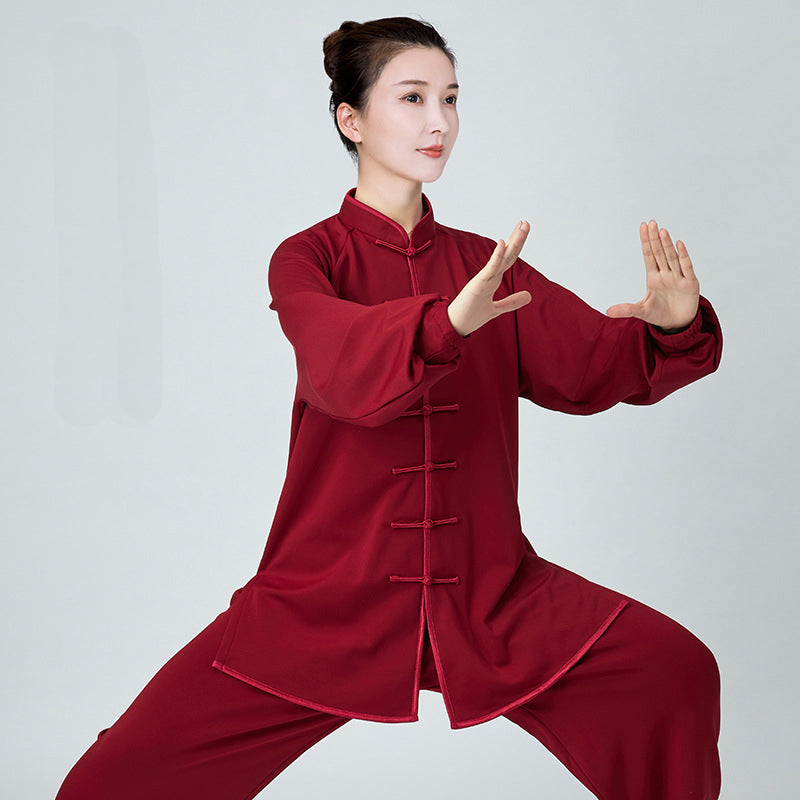 Thickened Tai Chi Clothing Wuwei 无为 Autumn Winter
