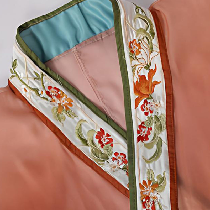 Warring States Clothing Liuhuoyingxiao 榴火映绡 Women's Hanfu Clothing  Spring Summer Autumn