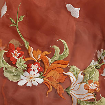 Warring States Clothing Liuhuoyingxiao 榴火映绡 Women's Hanfu Clothing  Spring Summer Autumn