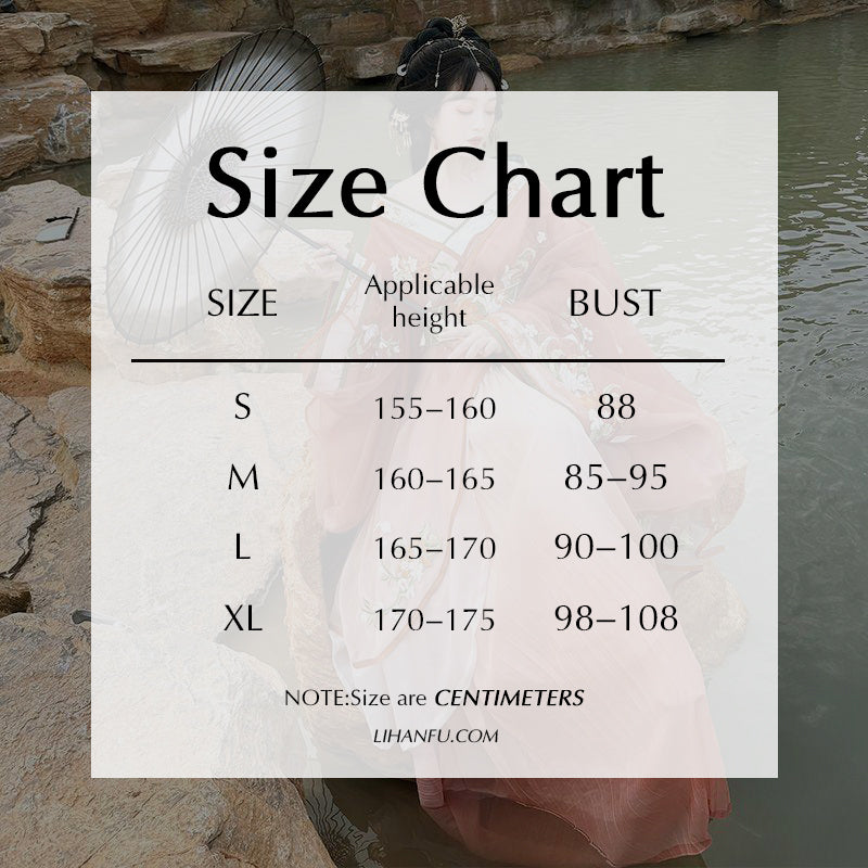 Warring States Clothing Liuhuoyingxiao 榴火映绡 Women's Hanfu Clothing  Spring Summer Autumn