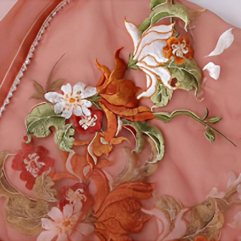 TANG Dynasty Dress Women's Liuxiangyingxiu 榴香盈袖 Ruqun  Hanfu Clothing Spring Summer Autumn