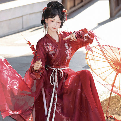 XIA 侠 Women's Dress Xiaodongxie 小东邪 Traditional Chinese Hanfu Cos Clothing Spring Summer Autumn