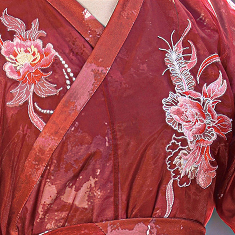 XIA 侠 Women's Dress Xiaodongxie 小东邪 Traditional Chinese Hanfu Cos Clothing Spring Summer Autumn