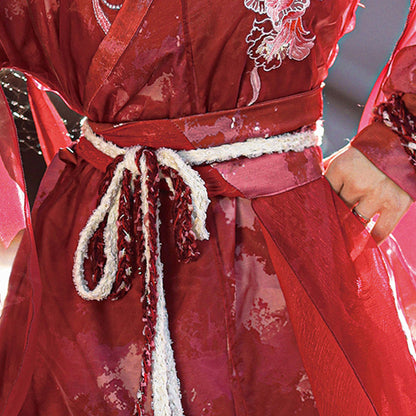 XIA 侠 Women's Dress Xiaodongxie 小东邪 Traditional Chinese Hanfu Cos Clothing Spring Summer Autumn