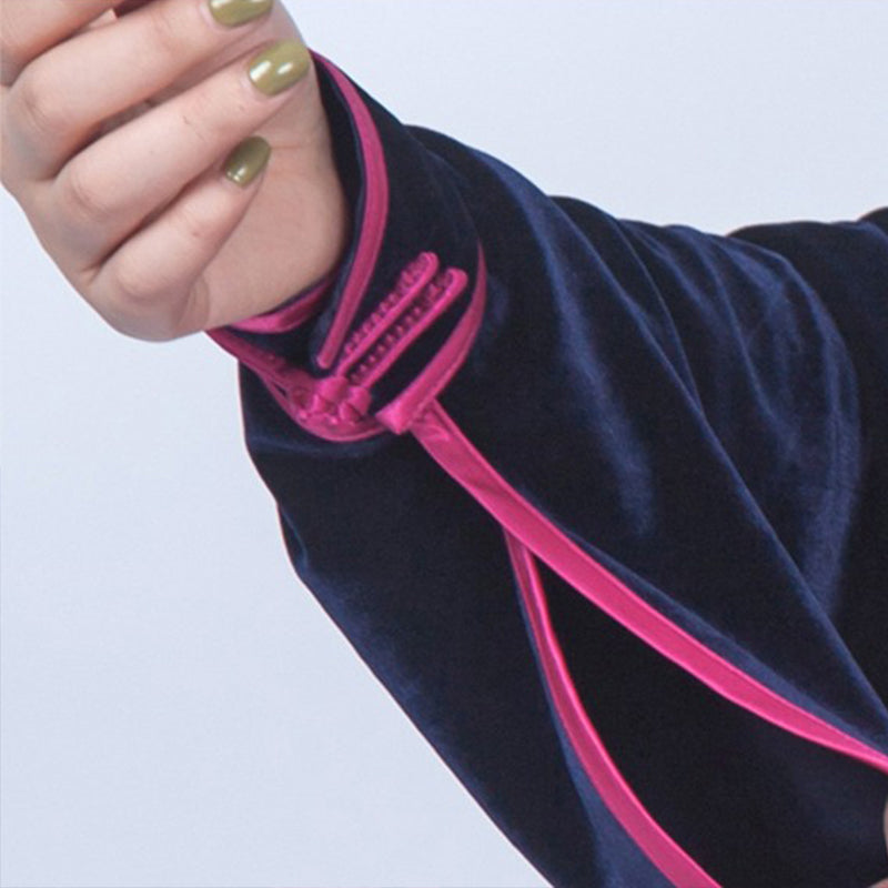 Thickened Tai Chi Quan Clothing Zifu ‌紫府 Women's Chinese Kungfu Traditional Hanfu Autumn Winter