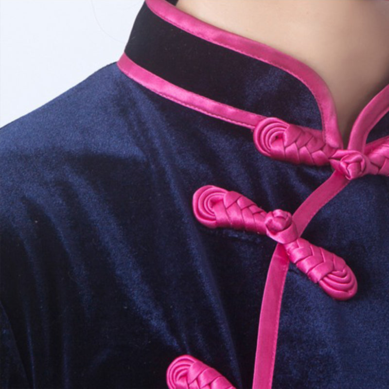 Thickened Tai Chi Quan Clothing Zifu ‌紫府 Women's Chinese Kungfu Traditional Hanfu Autumn Winter