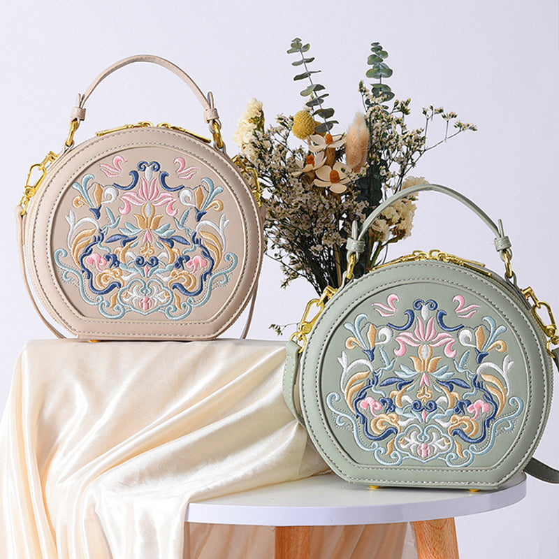 Chinese Style Embroidered Crossbody Bags Yun 韵