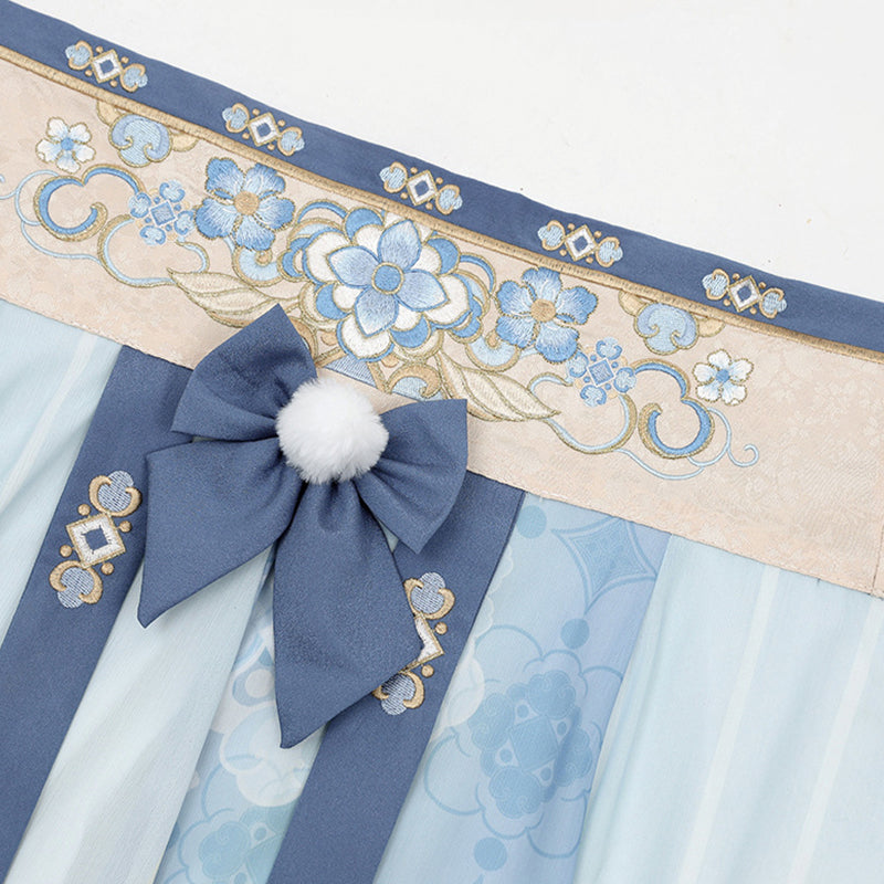 Tang Dynasty Dress Women's Robe Bingtang 冰糖 Chinese Ancient Traditional Style Velvet Clothing Winter