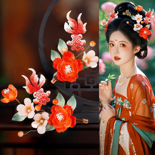 Traditional Chinese Hair jewelry Xingyun 星韵 Hanfu Historical Headgear