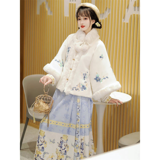 New Chinese Style Clothing Chunxin Lanting "兰亭" Women's Modern  Hanfu Winter Autumn