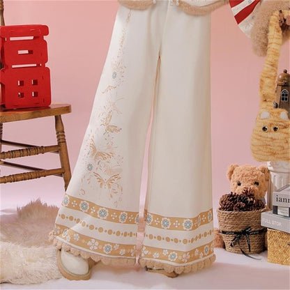 New Chinese Style Clothing Chunxin Xuerongdie "雪绒蝶" Women's Modern  Hanfu Winter Autumn