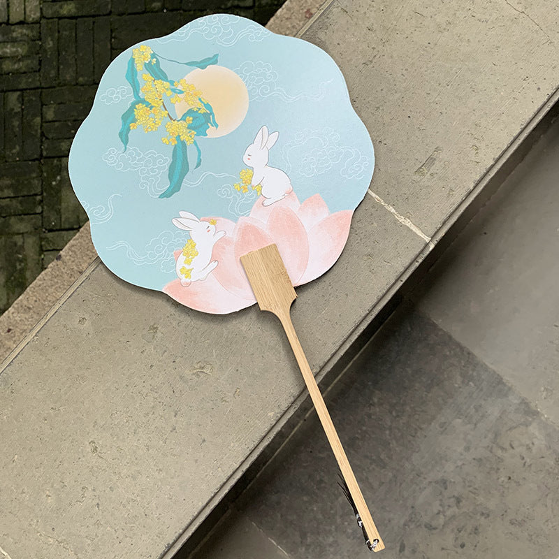 Traditional Chinese Fan Tuanshan 团扇 Modern Improved Model