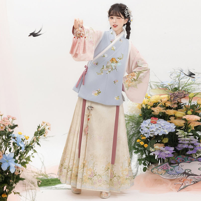 New Chinese Style Clothing Chunxin Shengyan "生烟" Women's Modern  Hanfu Winter Autumn