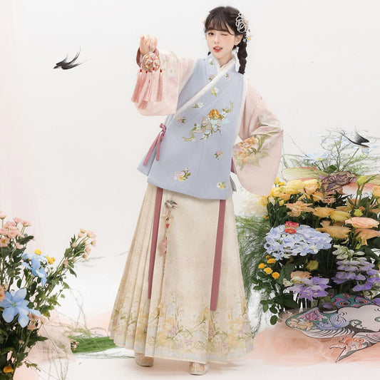 New Chinese Style Clothing Chunxin Shengyan "生烟" Women's Modern  Hanfu Winter Autumn