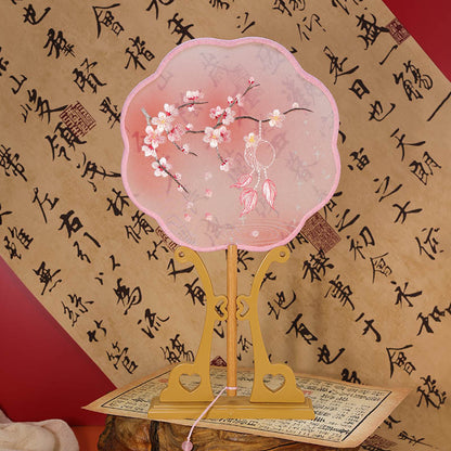 Traditional Chinese Translucent  Fan Tuanshan 团扇