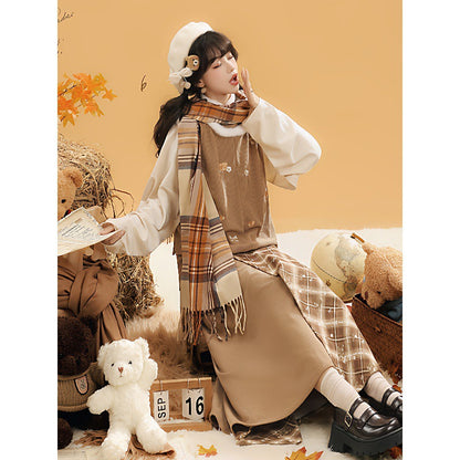 New Chinese Style Clothing Chunxin Dream Island "梦岛" Women's Modern  Hanfu Winter Autumn