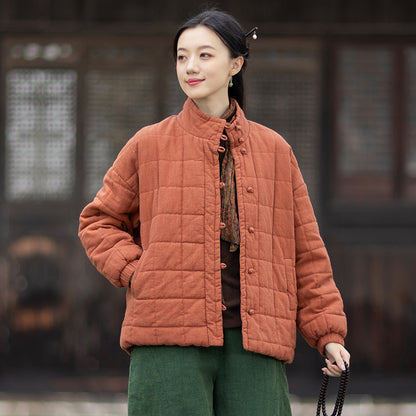 Linen Coat Xiyuan "息缘" Han Element Clothing Women's Modern Hanfu Winter Autumn