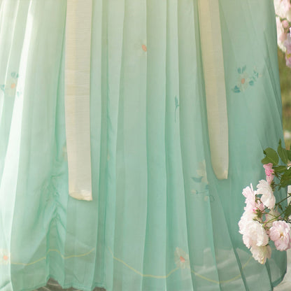 TANG Dynasty Dress Women's April 四月 Ruqun  Spring Summer Autumn