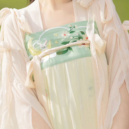 TANG Dynasty Dress Women's April 四月 Ruqun  Spring Summer Autumn