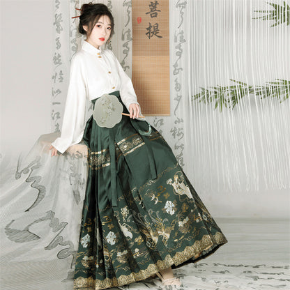 Mamian Skirts Furongfeixian 芙蓉飞仙 Women's Traditional Clothing Chinese Hanfu