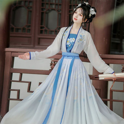 SONG Dynasty Hanfu Women's Xiangsiyi 相思意 Skirt  Spring Summer Autumn