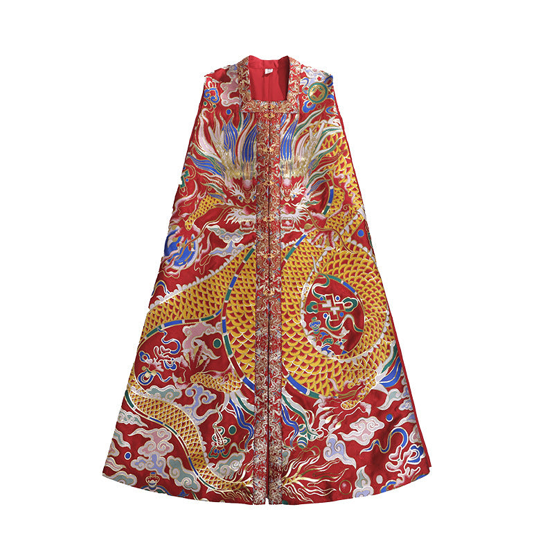 Ming Dynasty Dress Women Feiyu suit Hanfu Cos Clothing Qianhu 千户