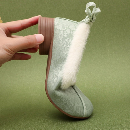 Women's Traditional Shoes Qingman 清漫 Chinese Increase Spring Summer Autumn Winter